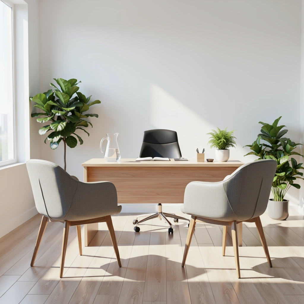 Einladender Beratungsraum